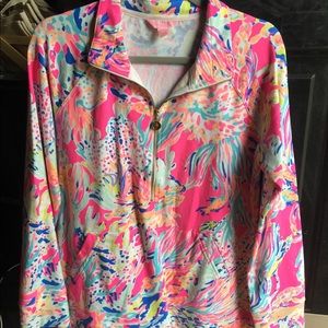 Lilly Pulitzer half zip pullover